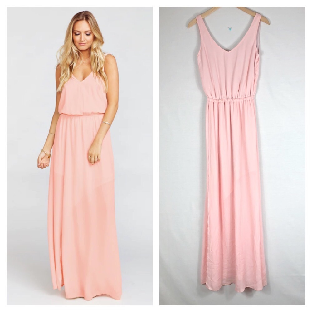 Show Me Your Mumu Kendall Maxi Dress | Dusty Blush Pink | Size XSmall